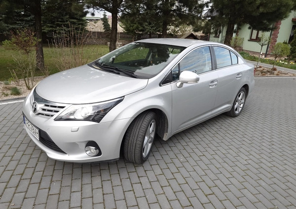 Toyota Avensis cena 35900 przebieg: 169000, rok produkcji 2013 z Miasteczko Śląskie małe 106